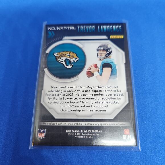 Trevor Lawrence Patch Rookie Panini - Picture 2 of 2